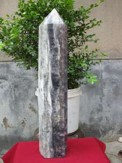 NATURAL pretty Fluorite quartz crystal point healing  