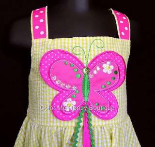 New Girls Clothes Rare Editions Butterfly Dress size 5  