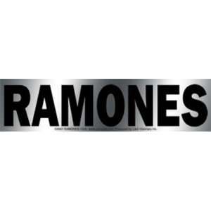  Ramones   Foil Logo   Bumper Sticker / Decal Automotive