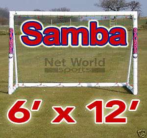 12 Samba Sports Soccer Goal Set (net + frame)  