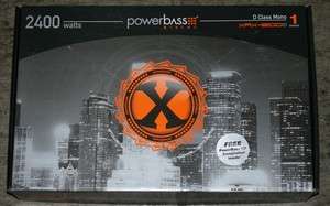    ) PowerBass XAX 1200D 1200 Watt Class D Mono Block amplifier  
