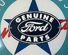 classic ford oval retro logoed porcelain coated metal sign returns