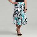 Requirements Womens Garden Floral A line Skirt Was $37 