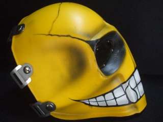 ARMY OF TWO MASK PAINTBALL AIRSOFT BB CLUB PARTY DJ PROP YELLOW SMILEY 