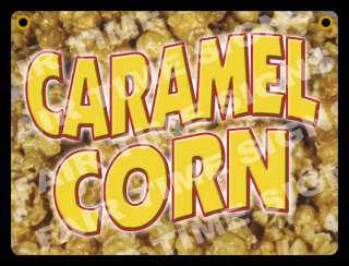 CARAMEL CORN SIGN  Concession Trailer,Stand, Restaurant  