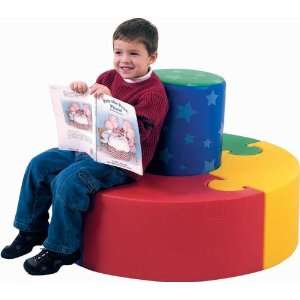  Childrens Factory Circular Puzzle Settee   5 Piece Toys 