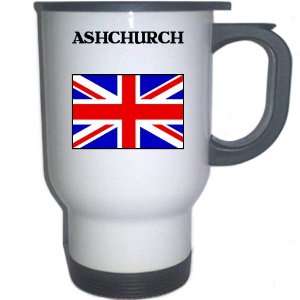  UK/England   ASHCHURCH White Stainless Steel Mug 
