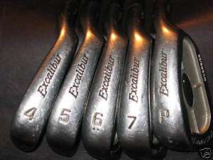 ONLY 4 & 5 Irons U PICK ONE EXCALIBUR CONVEX replacement golf club 