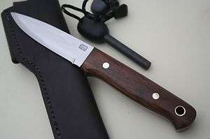 FANTASTIC BUSHCRAFT KNIFE ROSEWOOD HANDLE SHEFFIELD  