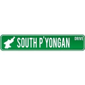  New  South Pyongan Drive   Sign / Signs  North Korea 