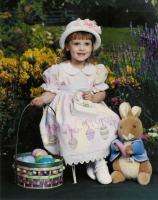 VHTF Daisy Kingdom FABERGE EGG Easter Dress CUST SZ  