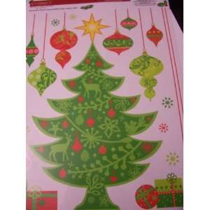  Celebrate It Christmas Window Clings ~ Tree & Ornaments 