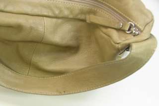Ted Benson Italy/Italian Tan/Beige Leather Large Hobo Shoulder Hand 