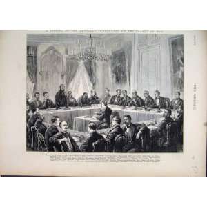  Sitting BrusselS Conference Usages War 1874 Men World 