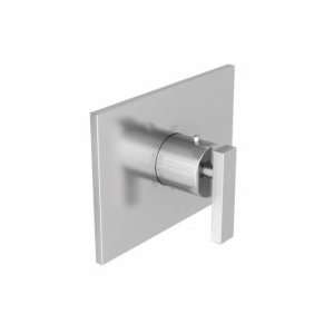 Newport Brass Rectangular Thermostatic Trim Plate Only with Lever 