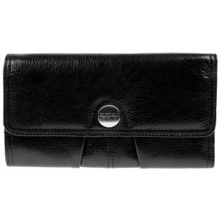 Kenneth Cole Reaction Leather Tri Fold Wallet New   