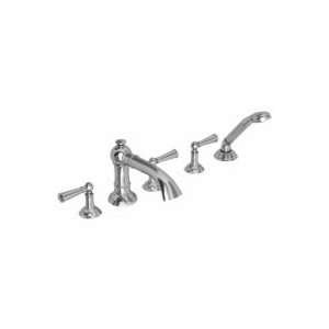 Newport Brass Roman Tub Faucet with Handshower, Lever Handles NB3 2417 