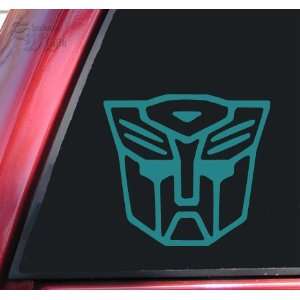  Transformers Autobot Style #2 Vinyl Decal Sticker   Teal 
