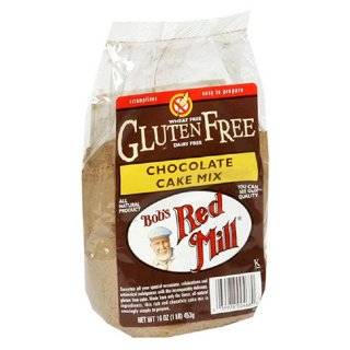   Red Mill Gluten Free Chocolate Cake Mix, 16 Ounce Packages (Pack of 4