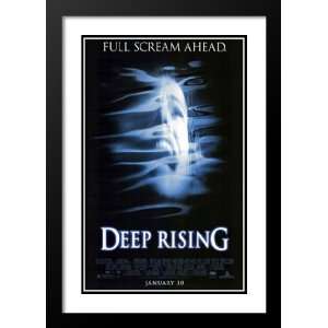 Deep Rising 32x45 Framed and Double Matted Movie Poster   Style A 