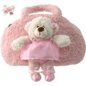  2 Item Bundle Kreative Kids 7026 Pink Ballerina Bear 