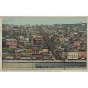  Reprint Duluth MN   Up the Incline from Superior Street 