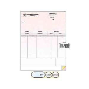   Software compatible classic design single sheet product invoice form