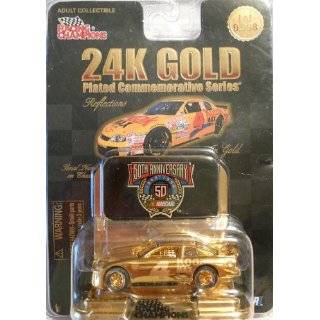  NASCAR   Racing Champions   24K Gold Plated Commemorative 
