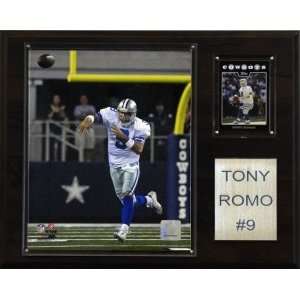 Dallas Cowboys NFL Plaque   Tony Romo 12X15 Player  