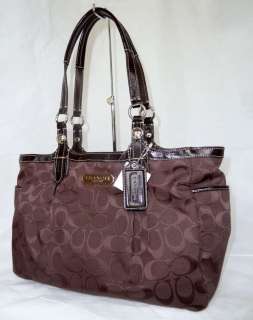 NWT COACH EAST/WEST GALLERY SIGNATURE TOTE BAG 15146  