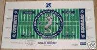 Roger Staubach Dallas Cowboys Football Lithograph  