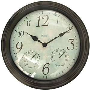 Springfield 15 Traditions Metal Clock with Thermometer 