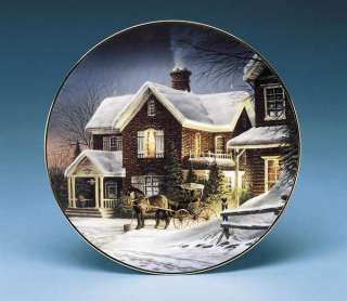 Terry Redlin HOUSE CALL Collector Plate Country Doctor Series  