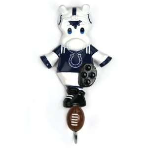 Pack of 6 NFL Indianapolis Colts Hand Painted Football Mascot Wall 