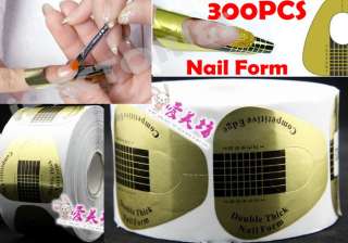   Nail Forms Sticker for Art Acrylic / UV Gel Tips Extension New  