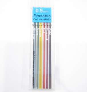 Erasable Colored refill Pencil lead 0.5mm  ( USA SELLER )    