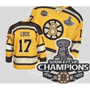  #17 Milan Lucic Winter Classic Hockey Jersey NHL Authentic Jerseys 
