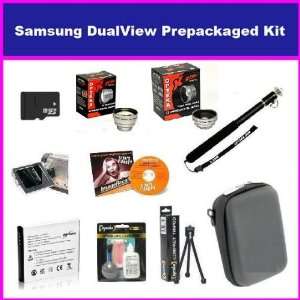  Package For The Samsung DualView TL225 TL220 TL90 Digital Camera 