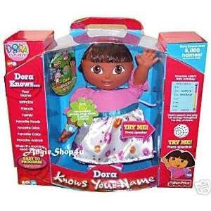  Dora Knows Your Name Toys & Games