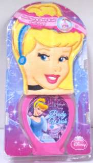 Disney ~ Princess Cinderella   Bath Mitt & Body Wash with Pump   New 