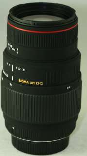 SIGMA APO 70 300mm +2X 140 600 LENS KIT Canon 30D T2I 0085126920098 