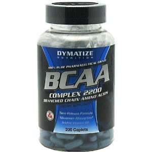  Dymatize BCAA Complex 2200, 200 caplets (Amino Acids 