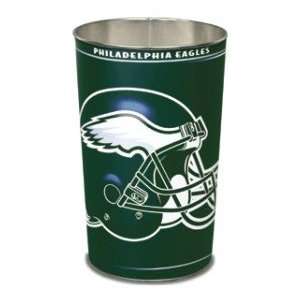  Philadelphia Eagles NFL 15 Inches Metal Trash Can/Waste 