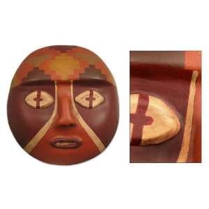  Ceramic mask, Crimson Warrior