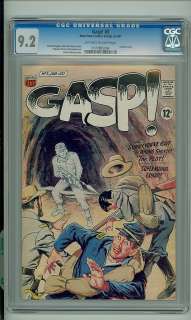 Gasp #3 (1967) CGC 9.2 OW/W pages 2nd best graded  