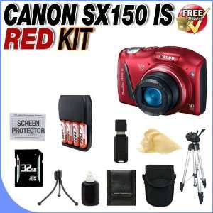  Canon PowerShot SX150 IS 14.1 MP Digital Camera with 12x 