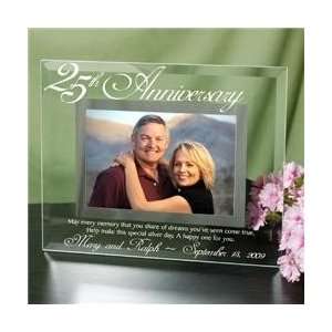  Personalized Free 25th Anniversary Picture Photo Frame 