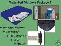 Waterbed Package (Queen Size) 90% Waveless Mattress  
