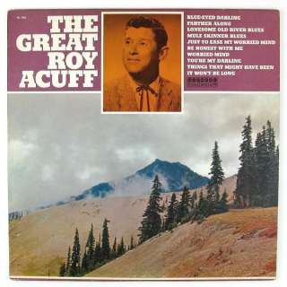 ROY ACUFF The Great Roy Acuff LP NM  NM   