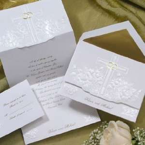  Religious Wedding Invitations R1505 (QTY 100) Health 